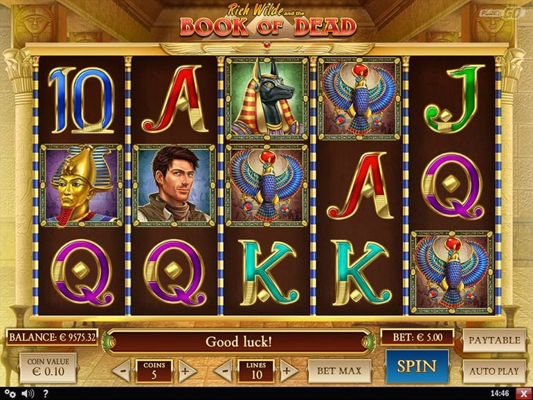 Book of Dead at QBet Casino